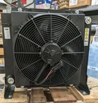 Akg D36-12-BP60 TC140 Forced Air Oil Cooler 12V-DC / 36HP Heat Removed. Fixed Price $799.99.